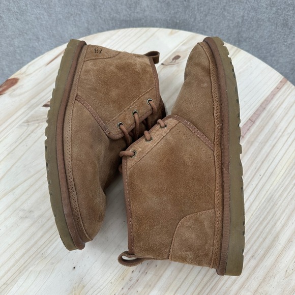UGG Neumel Chestnut Suede Lace Up Chukka‎ Ankle Boots Mens 11 main image 13